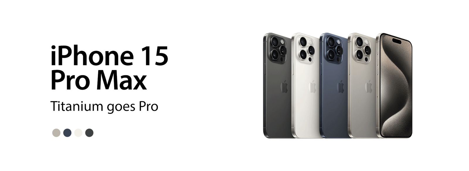 iphone 15 pro max banner